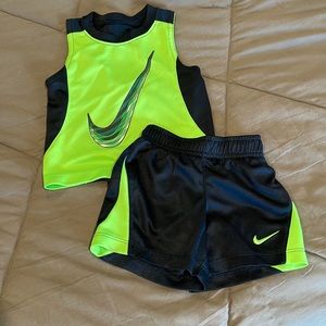 Nike tank/shorts set. 12 month. EUC